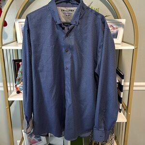 Twillory Untuckable XL-2XL Men’s Dress Shirt